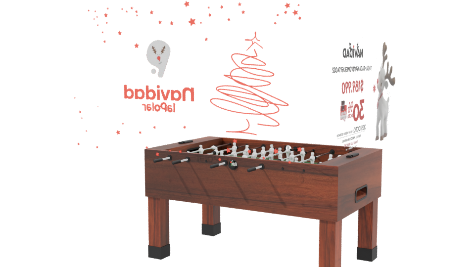 Foosball Table 3D Model - Professional 3D Model Render 3