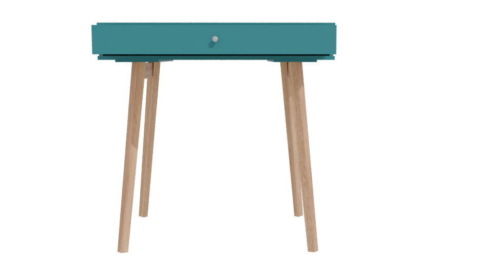 Stylish Modern Minimalist Table - Professional 3D Model Render 11
