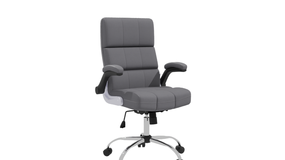 Stylish Modern Office Chair 3D - Professional 3D Model Render 10