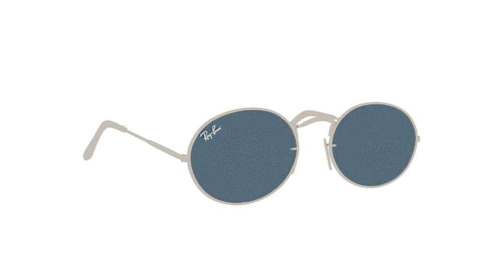 Stylish Metal Frame Sunglasses 3D - Professional 3D Model Render 10