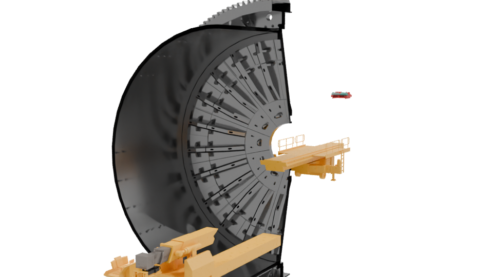 Advanced Industrial Inspection Drone 3D Model - Professional 3D Model Render 9