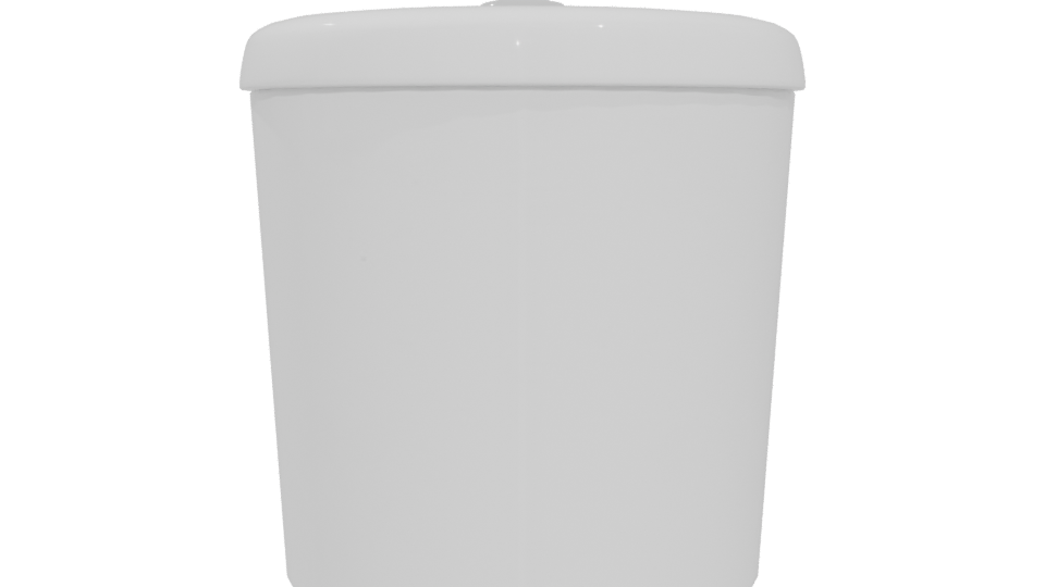 Sleek White Storage Container 3D - Professional 3D Model Render 5