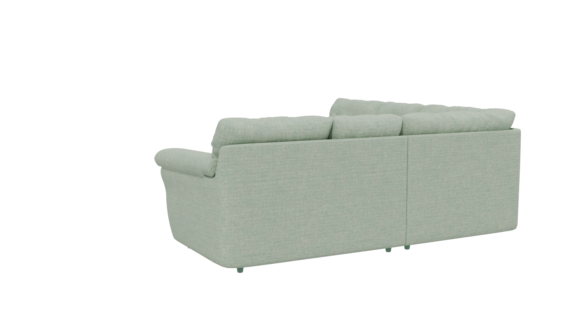 Stylish L-Shaped Sofa 3D Model - Professional 3D Model Render 28