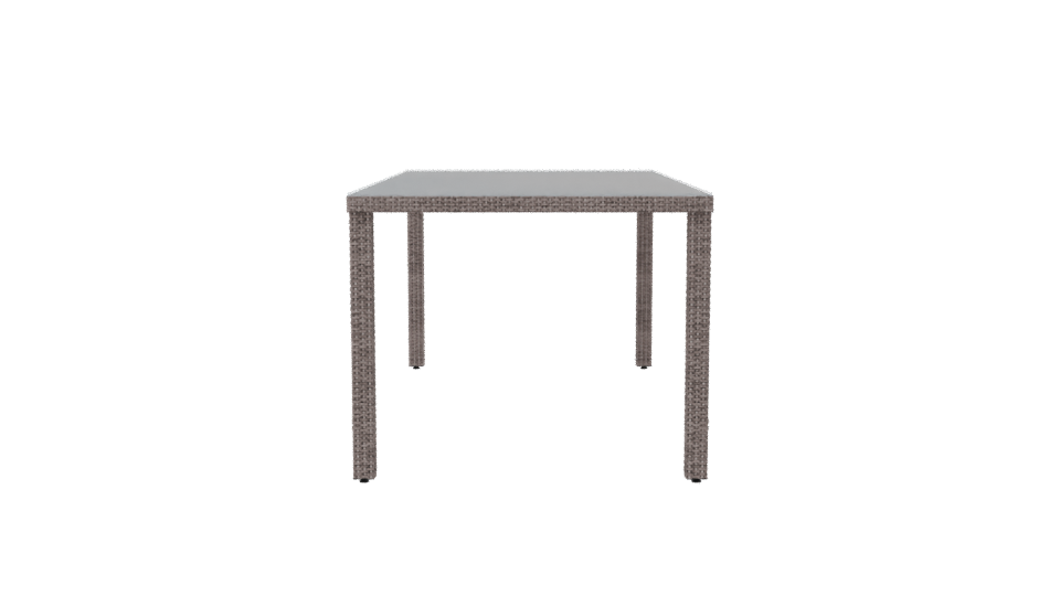 Minimalist Dining Table Model - Professional 3D Model Render 8