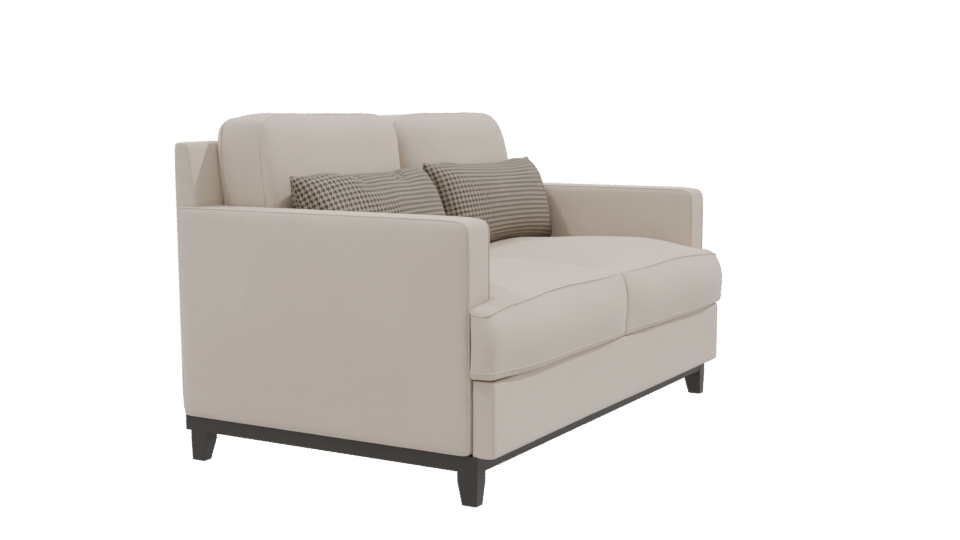 Violeta Beige Sofa 3D Model - Professional 3D Model Render 9