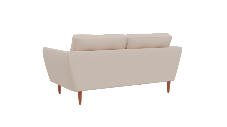 Stylish Modern Sofa Model 3D - Professional 3D Model Render 4