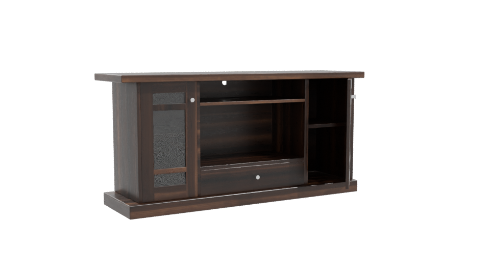 Stylish Wooden Console Table 3D - Professional 3D Model Render 10