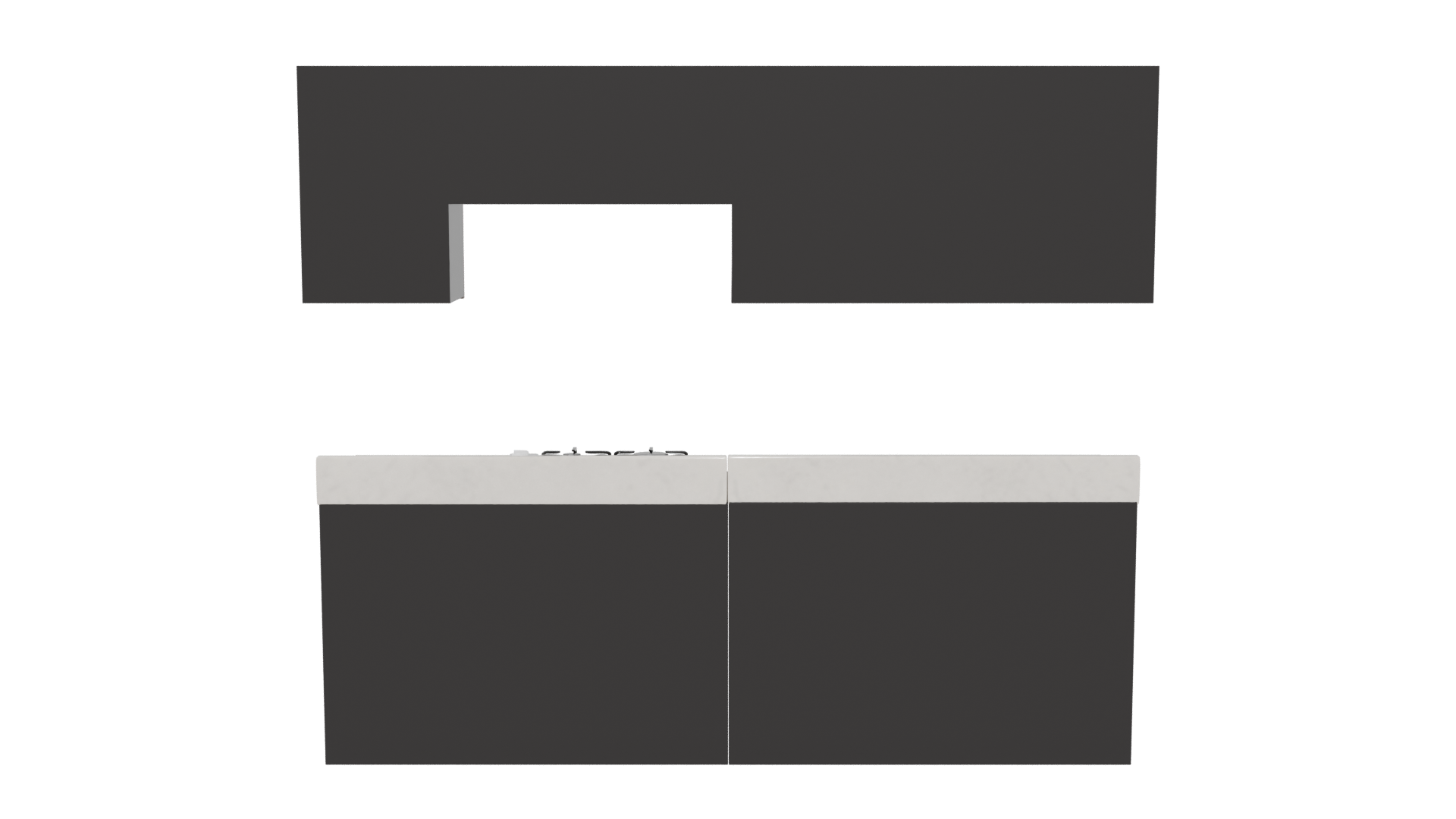 Cocina Integral Monaco 3D Model - Professional 3D Model Render 5