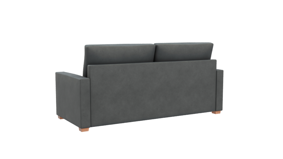 Contemporary Fabric Sofa Model - Professional 3D Model Render 4