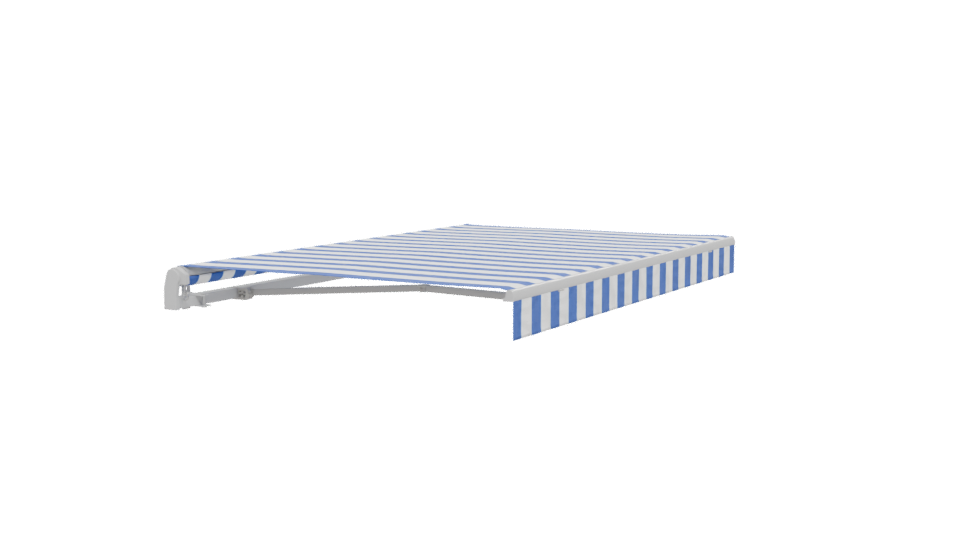 Striped Outdoor Canopy 3D Model - Professional 3D Model Render 12