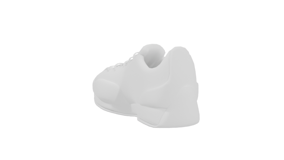 Stylish Athletic Shoe Model 3D - Professional 3D Model Render 4