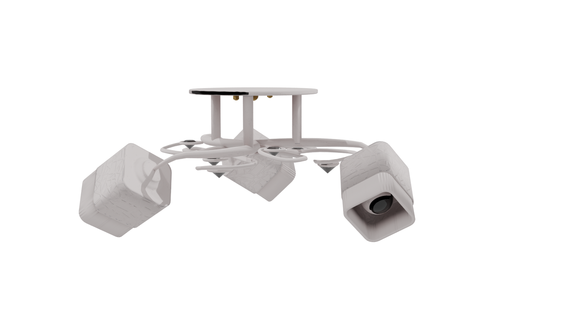 Modern Ceiling Lamp 3D Model - Professional 3D Model Render 9