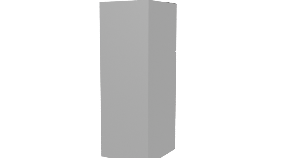 Stylish Refrigerator 3D Model - Professional 3D Model Render 6