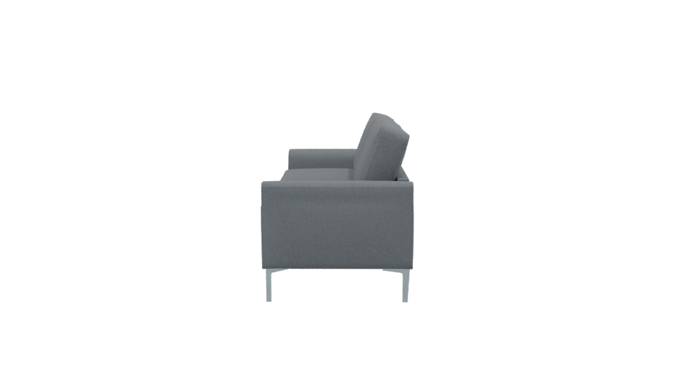 Contemporary Fabric Sofa 3D Model - Professional 3D Model Render 2