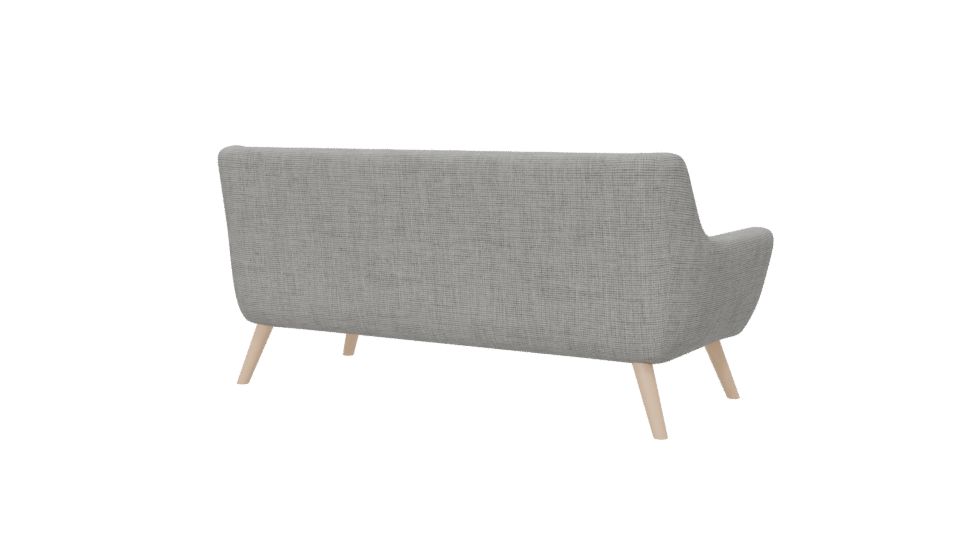 Modern Two-Seat Sofa 3D - Professional 3D Model Render 6