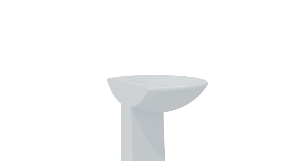 Contemporary Birdbath Design 3D - Professional 3D Model Render 7