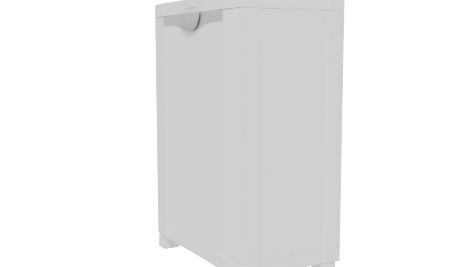 Modern Storage Cabinet 3D Model - Professional 3D Model Render 13