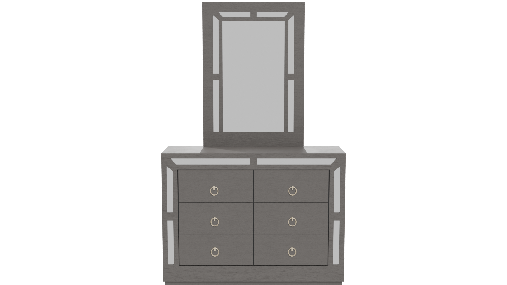 Contemporary Vanity Table 3D Model - Professional 3D Model Render 11