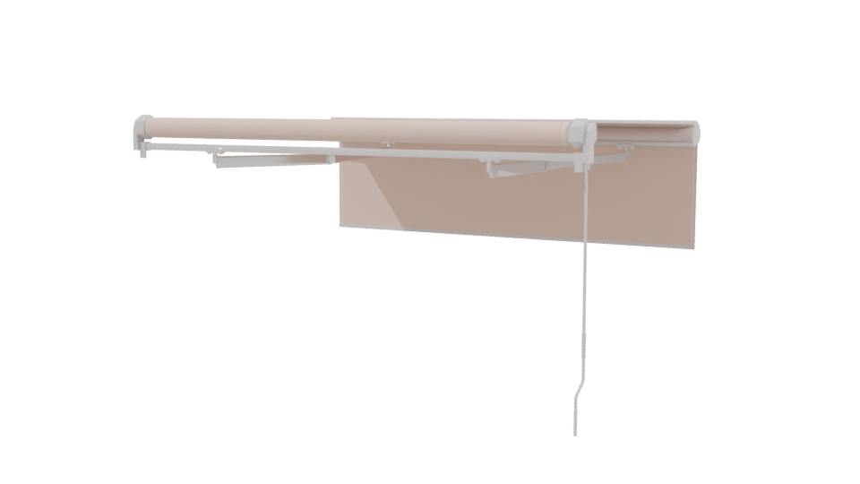 Stylish Outdoor Awning Model 3D - Professional 3D Model Render 3