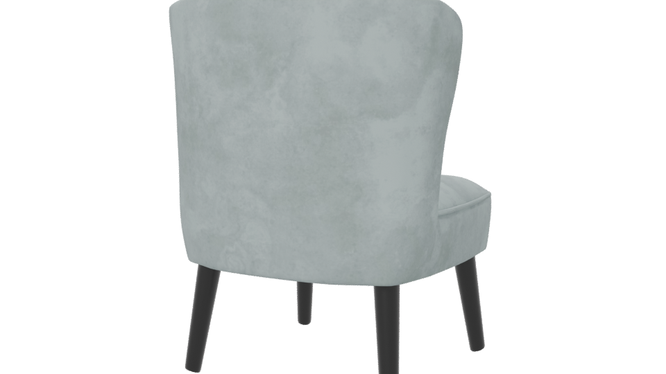 Elegant Modern Accent Chair 3D - Professional 3D Model Render 6