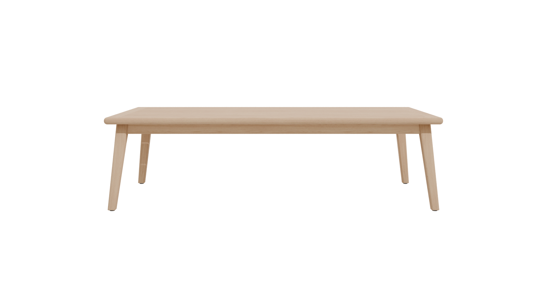 Sleek Modern Wooden Dining Table 3D Model - Professional 3D Model Render 23