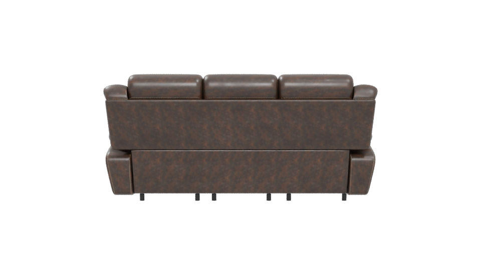 Stylish Leather Sofa 3D Model - Professional 3D Model Render 5