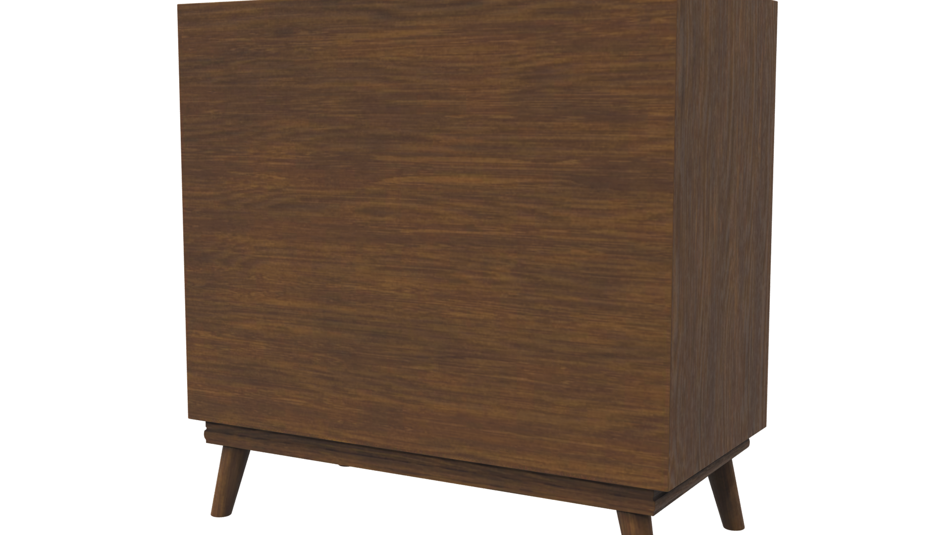 Mid-Century Modern Chest of Drawers - Professional 3D Model Render 6