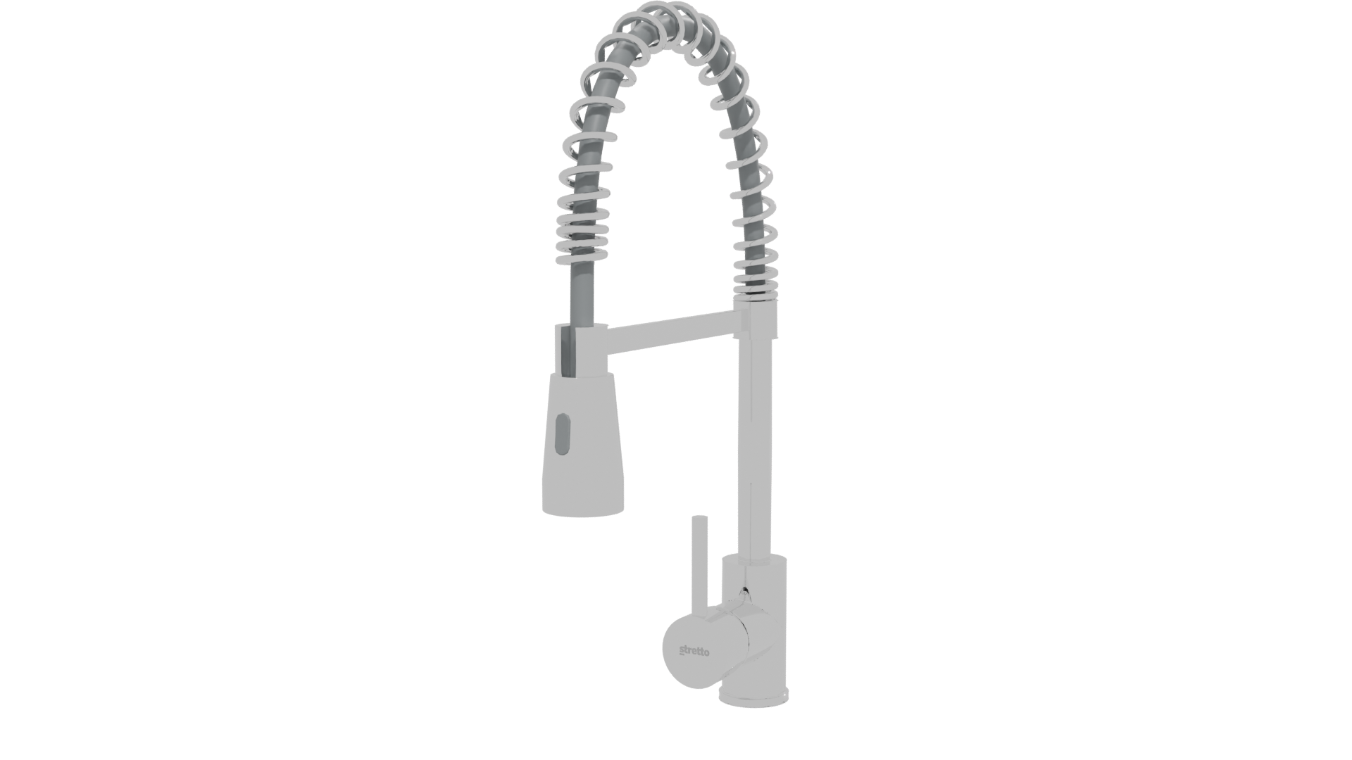 Modern Kitchen Faucet 3D Model - Professional 3D Model Render 12