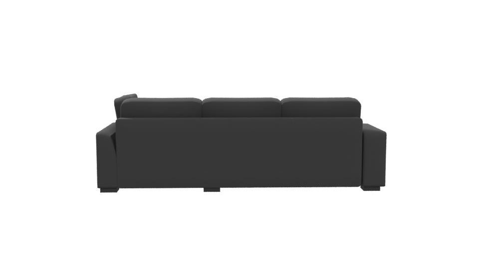 Contemporary Sectional Sofa 3D Model - Professional 3D Model Render 5
