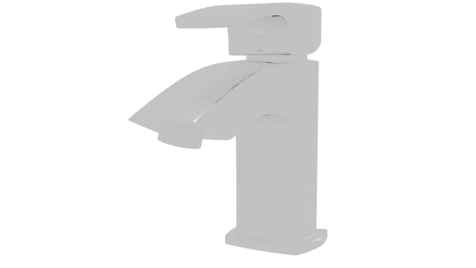 Sleek Modern Wall-Mounted Fixture - Professional 3D Model Render 12