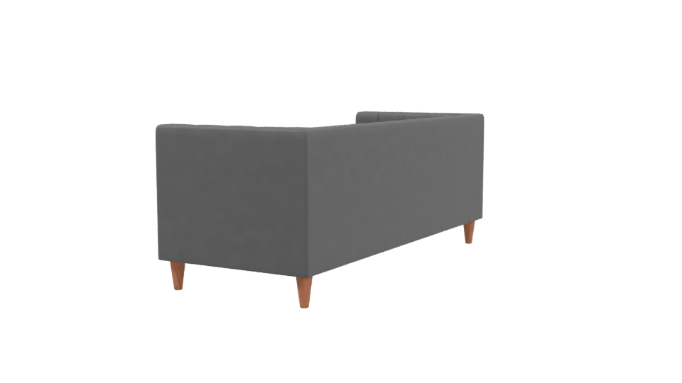 Chic Modern Sofa 3D Model - Professional 3D Model Render 3