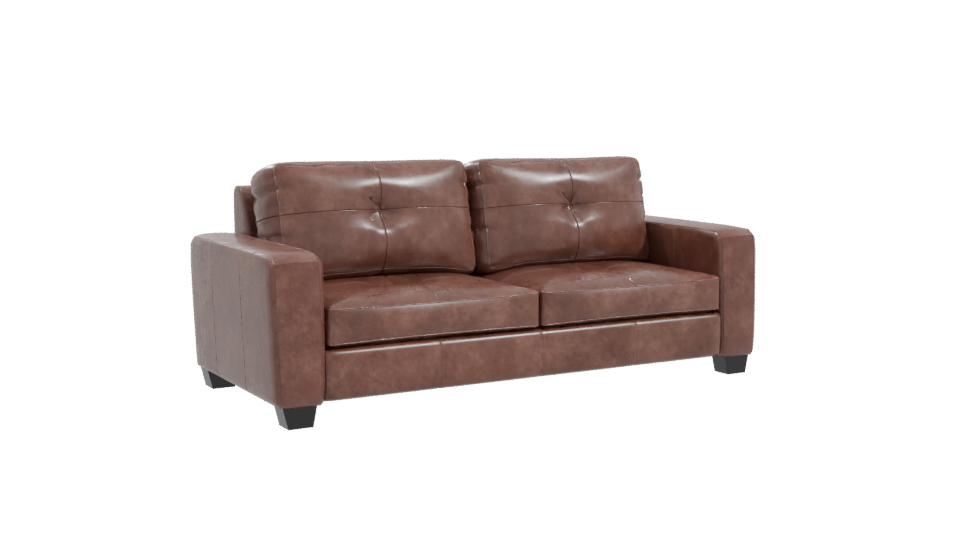 Stylish Leather Sofa Model 3D - Professional 3D Model Render 10