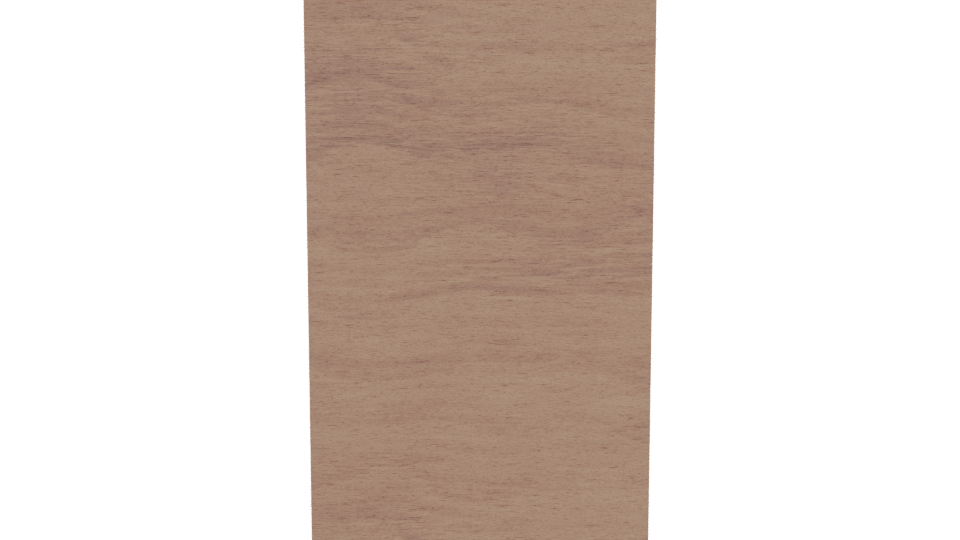 Stylish Wooden Drawer Chest Model - Professional 3D Model Render 2