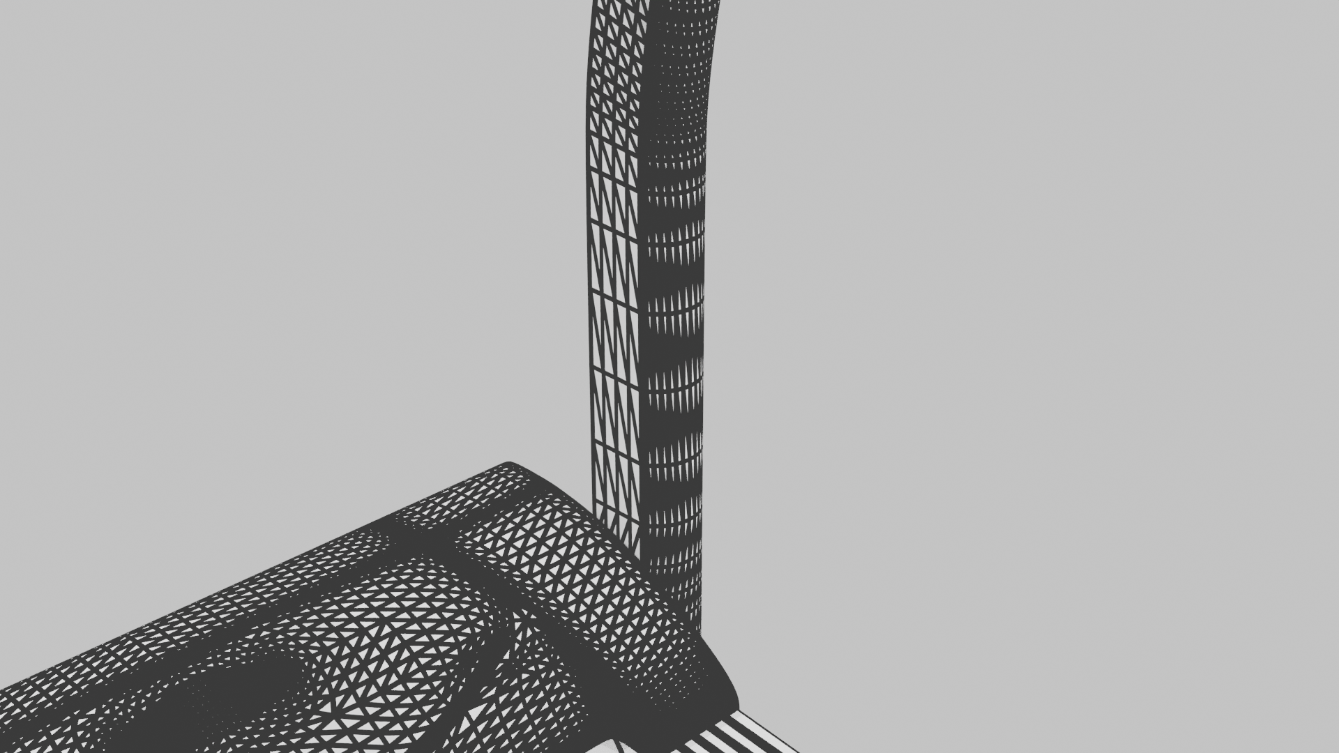 Modern Treadmill 3D Model - Professional 3D Model Render 8