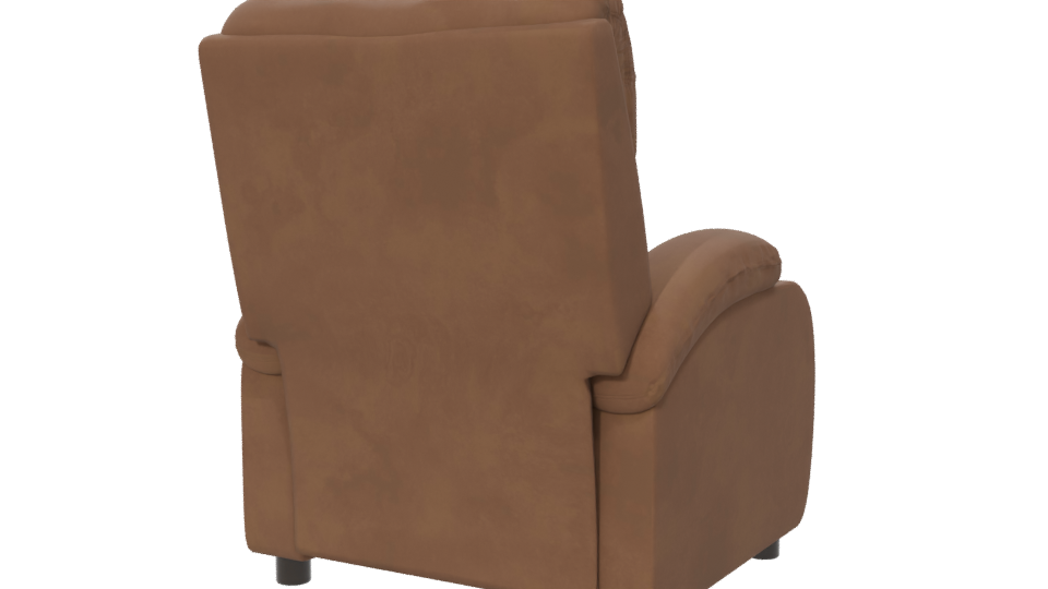 Contemporary Reclining Chair Model - Professional 3D Model Render 6