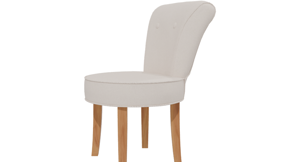 Stylish Modern Accent Chair 3D Model - Professional 3D Model Render 13