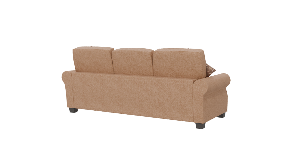 Florida Sofa 3C Cafe Claro Model - Professional 3D Model Render 6