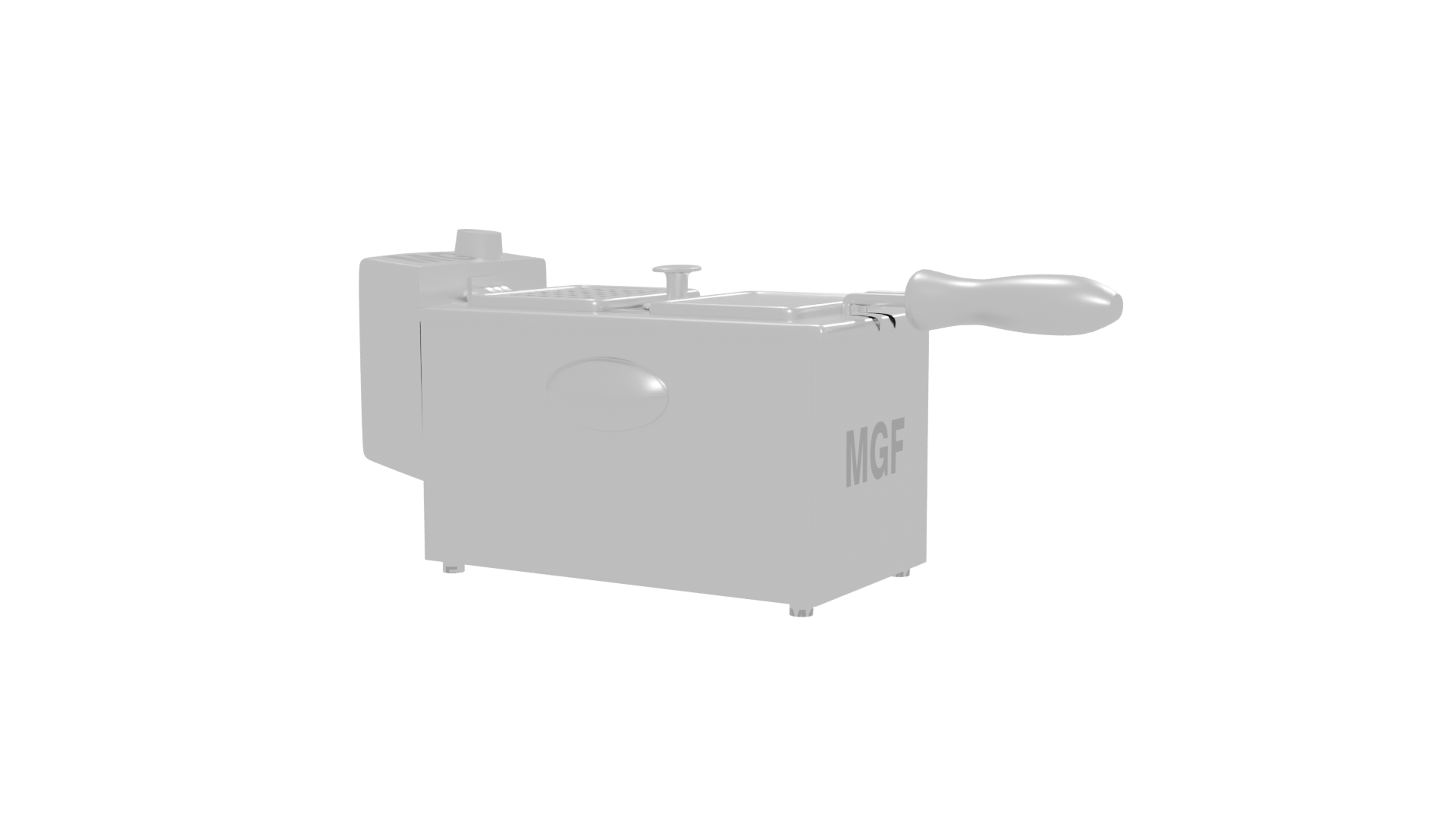 Freidora Milos 3 Litros 3D Model - Professional 3D Model Render 12