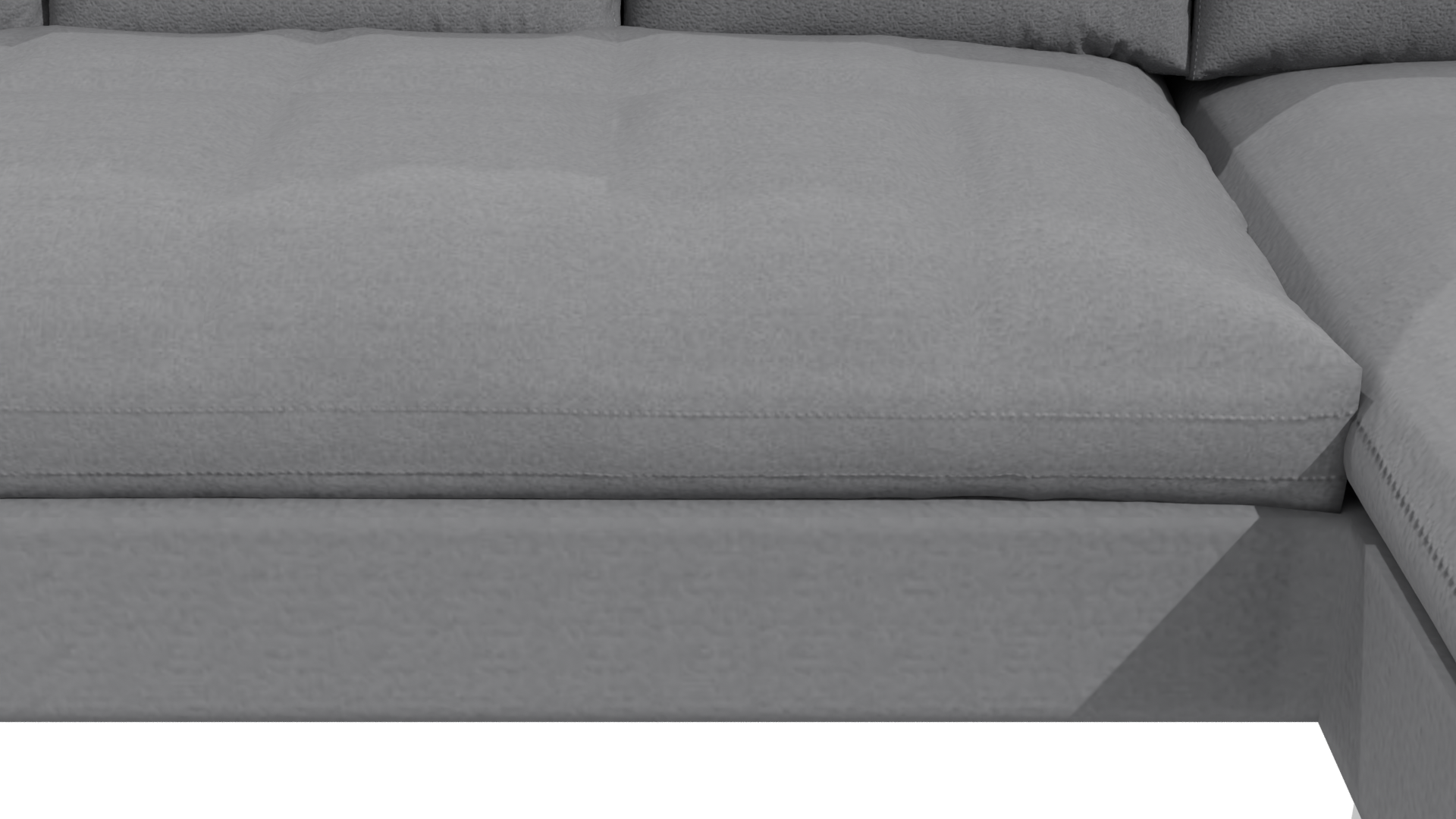 Modern Sectional Sofa 3D Model - Professional 3D Model Render 7