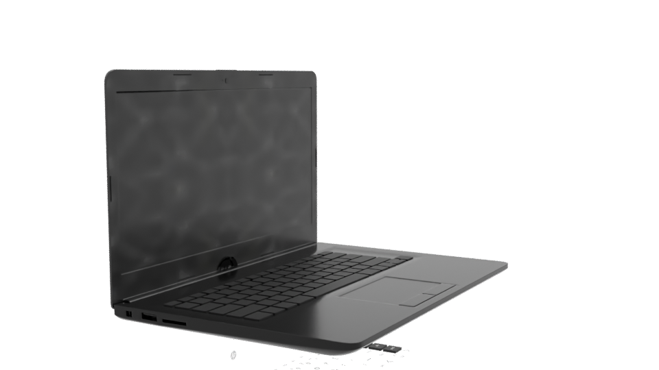 Notebook 14-Ck2091la Intel Core I3 3D - Professional 3D Model Render 9