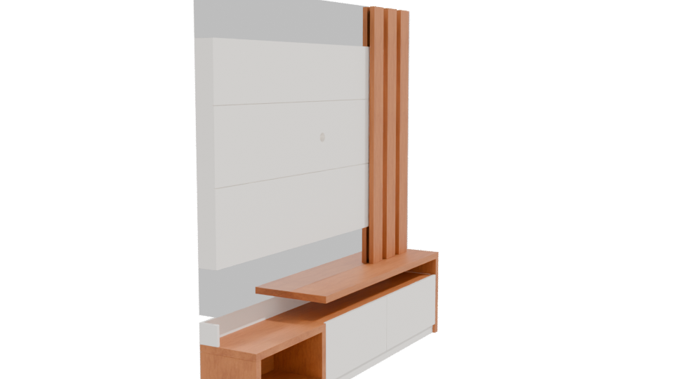 Stylish Modern Media Unit 3D - Professional 3D Model Render 9