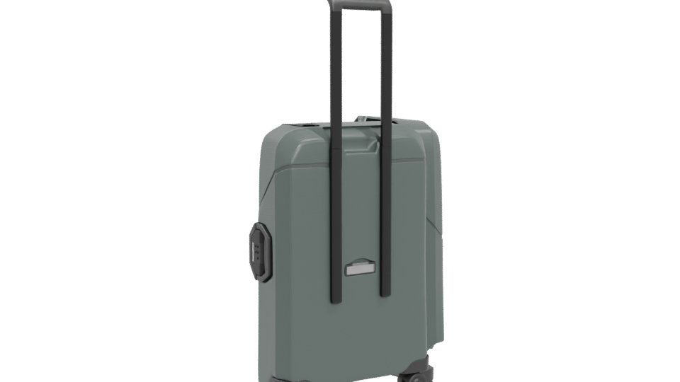 Magnum Eco Spinner Luggage Model - Professional 3D Model Render 4
