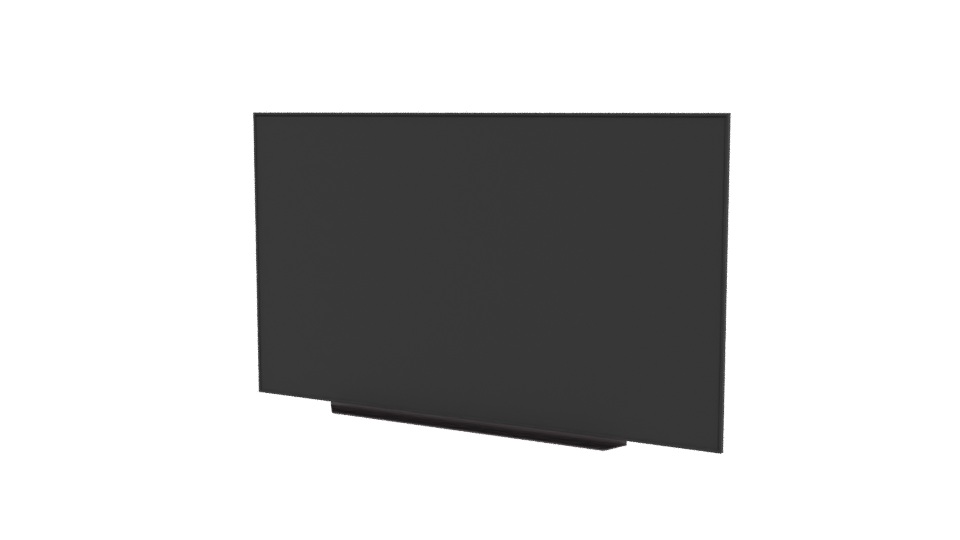 Sleek Minimalist Television Model - Professional 3D Model Render 12