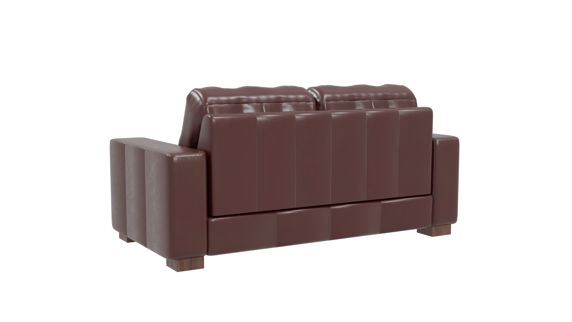 Luxurious Leather Sofa 3D Model - Professional 3D Model Render 4