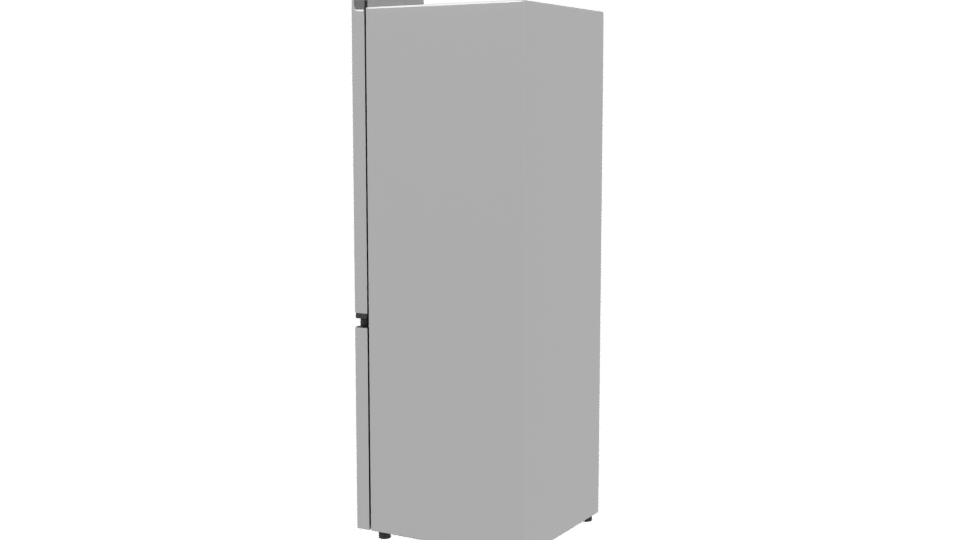Sleek Modern Refrigerator Model - Professional 3D Model Render 3