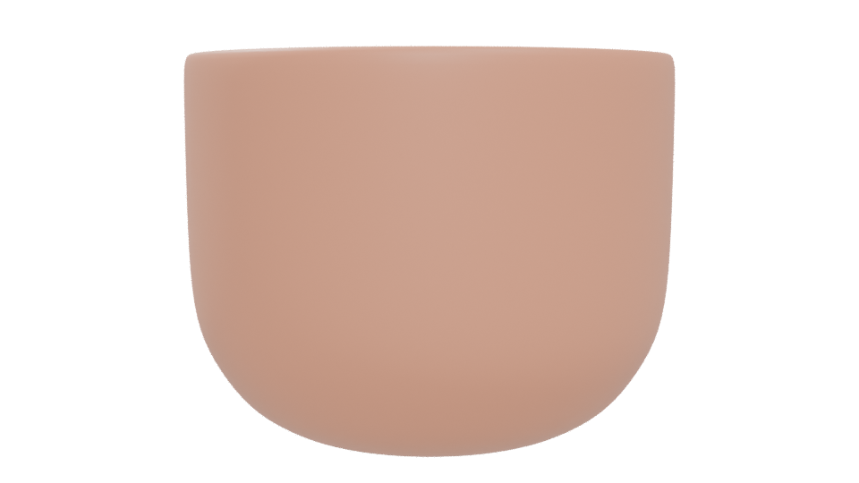 Stylized Decorative Plant Pot 3D - Professional 3D Model Render 5