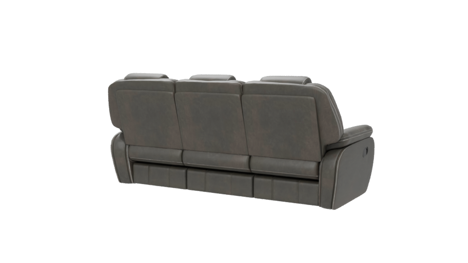 Luxury Reclining Sofa 3D Model - Professional 3D Model Render 6