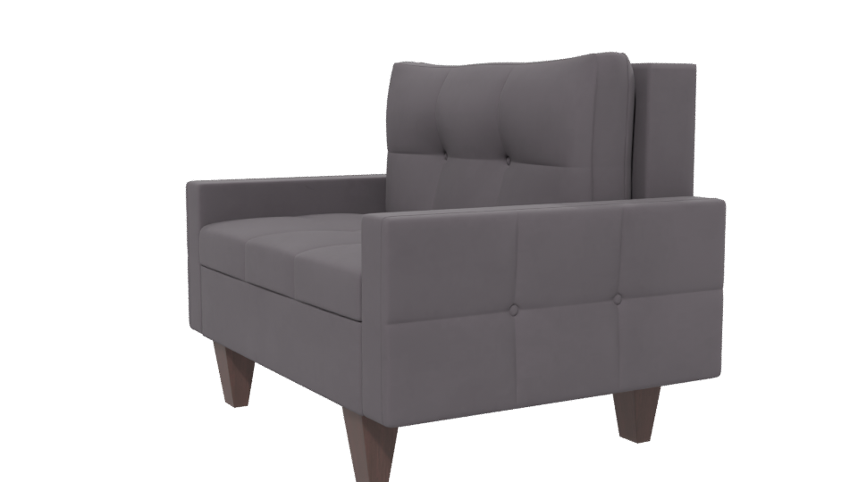 Modern Individual Armchair 3D - Professional 3D Model Render 13