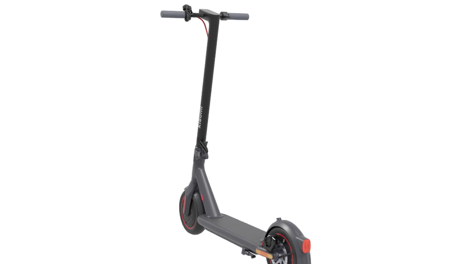 Sleek Electric Scooter Model - Professional 3D Model Render 4