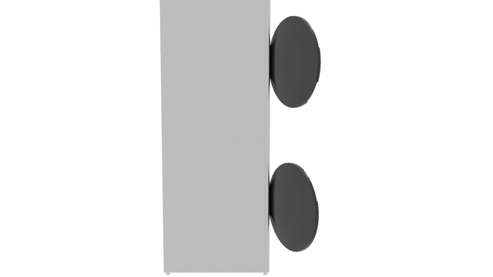 WK14BS6 Washer Dryer 3D Model - Professional 3D Model Render 8